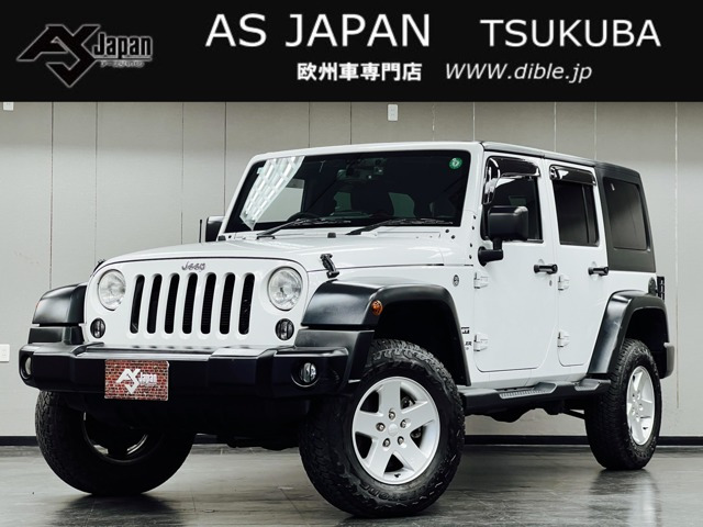 ラングラー(ジープ) アンリミテッド スポーツ 4WD　TVナビBカメ R席リクライニング ハ-ドカバ- 中古車画像