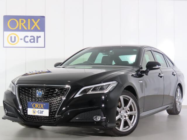 クラウン(トヨタ) ハイブリッド 2.5 G　メモリーナビ BT Bカメラ ETC 中古車画像