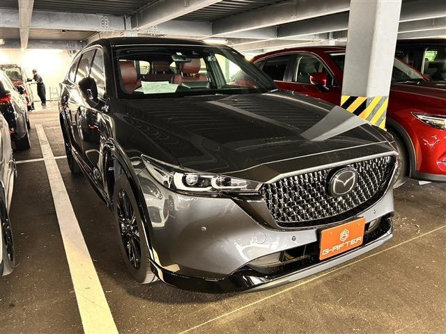 CX-8(マツダ) 2.5 25S スポーツアピアランス　10型ナビ360&amp;deg;カメラCarPlay赤革電動ゲート 中古車画像