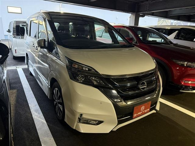 セレナ(日産) 2.0 ハイウェイスター　ALPINE9型ナビ後席モニタ両側プロパイLED 中古車画像