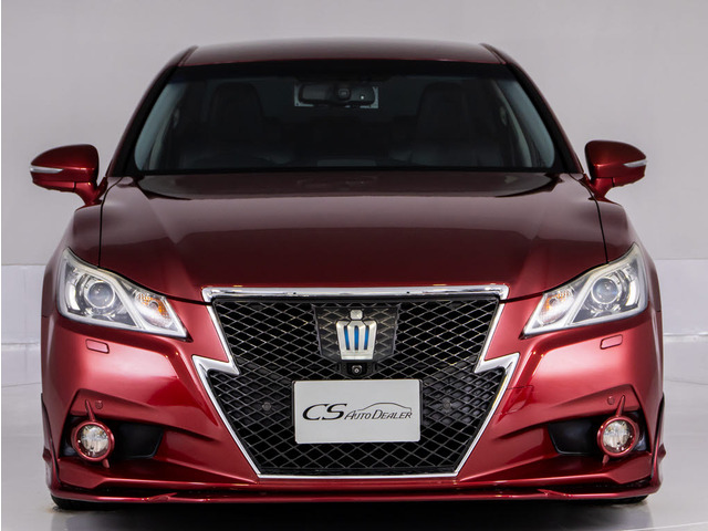 クラウンアスリート(トヨタ) ハイブリッド 2.5 S　禁煙車 新品20AW&amp;タイヤ エアロ 中古車画像