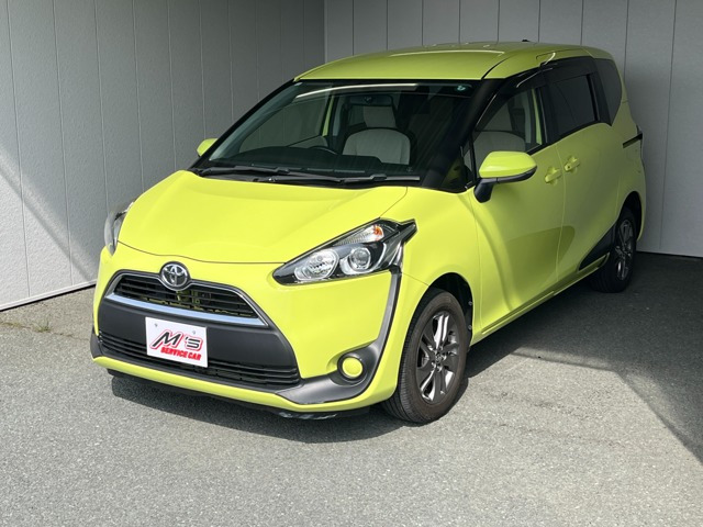 シエンタ(トヨタ) 1.5 X 4WD　前方ドラレコ CDデッキ ETC AUX USB 中古車画像