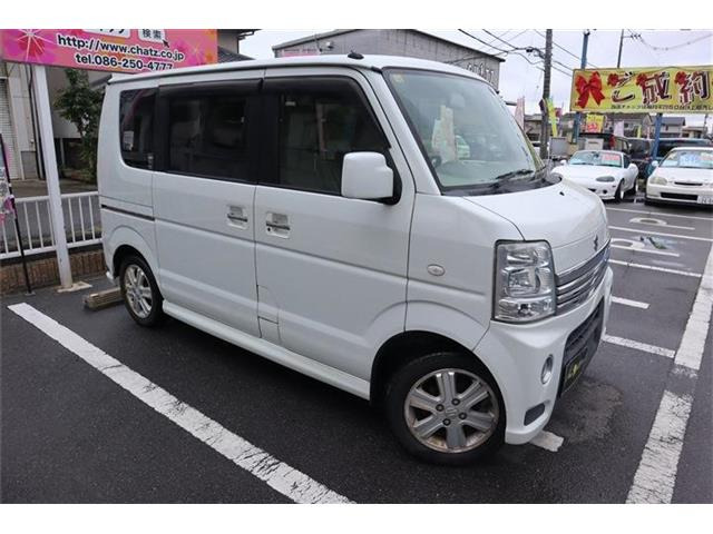 両側パワースライドドア!HID!ターボ!左サイドオートステップ!ナビ!CD!ETC!キーレス!オートエアコン!タイヤ5分山!車検が10月まで残ありますので試乗は可能です!素晴らしい!限定1台!