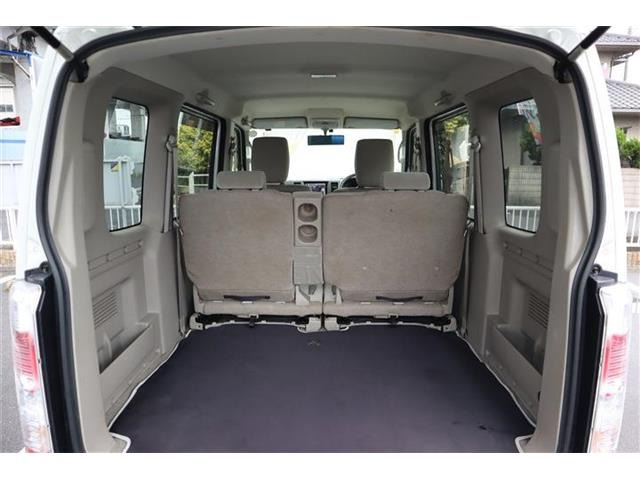 トランクもみての通り!広いです!充分荷物が載せれます。