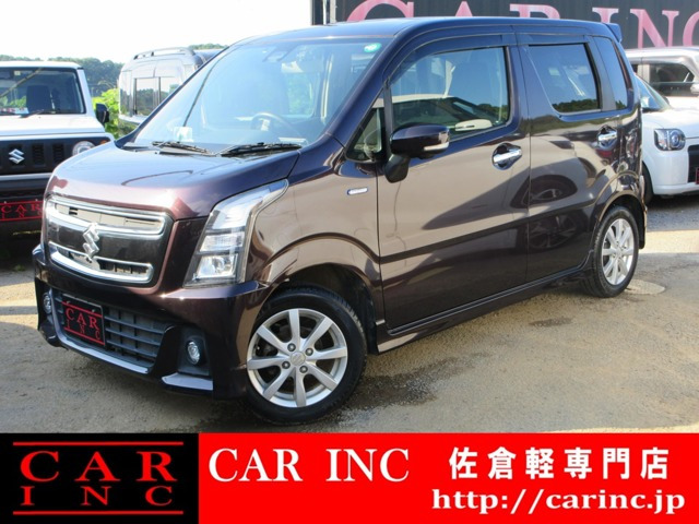 ワゴンRスティングレー(スズキ) ハイブリッド(HYBRID) X　シートヒーター 軽減ブレーキ 360カメラ 中古車画像