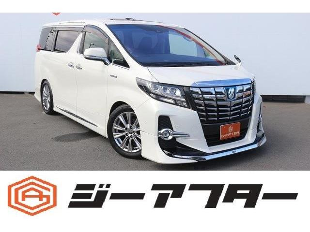 アルファード(トヨタ) ハイブリッド 2.5 SR Cパッケージ E-Four 4WD　モデリスタ黒革サンルーフJBLナビ後席モニ 中古車画像
