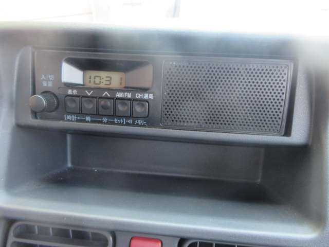 ラジオ付きです!!