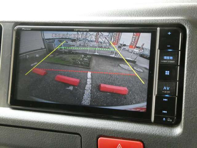 バックカメラが装備されているので駐車が苦手な方も安心です♪