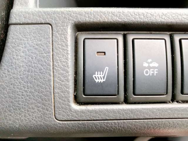 【シートヒーター】寒い日には大活躍の機能の1つです!