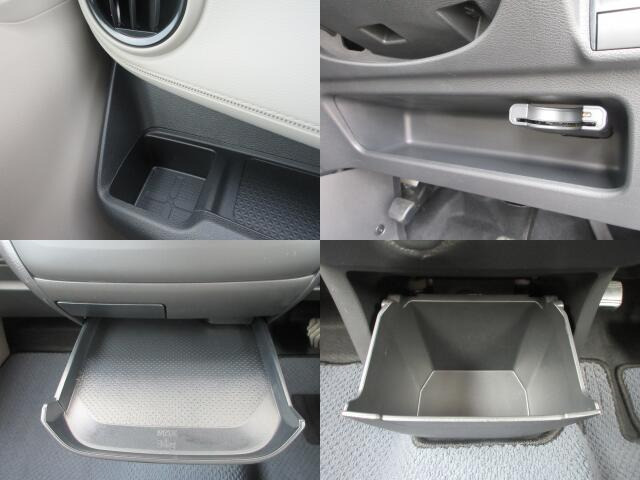 各種収納も装備されています。