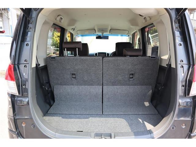 トランクもみての通り!広いです!充分荷物が載せれます。