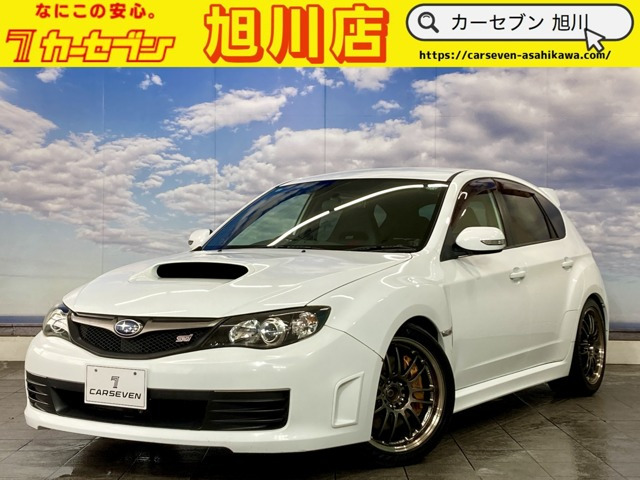 コミコミ5万スタート インプレッサ 希少レッド 車検30年12月26日まで 4WD STIエンブレムあり ＥＴＣ ＨＤＤナビ タイミングベルト交換済み