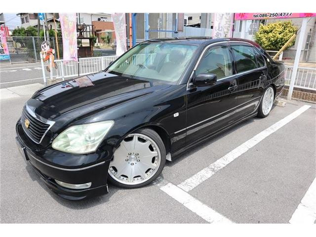 トヨタ　セルシオ　黒　現状販売