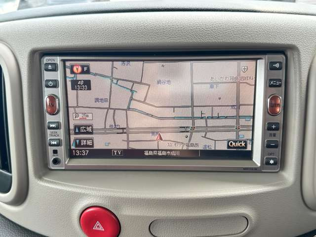 便利なナビ付!旅行やレジャーにと様々なシーンで大活躍!ドライブが楽しくなりますね!