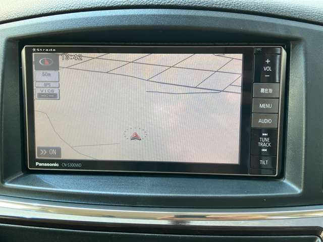 ナビ動作確認済みですが、ナビ更新、アップデートは不明。現状でのお渡しとなります。