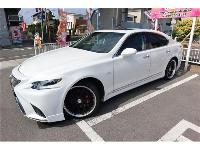 LS(レクサス) 460 バージョンU Iパッケージ　後期仕様 外品FRバンパー 外20AW 中古車画像