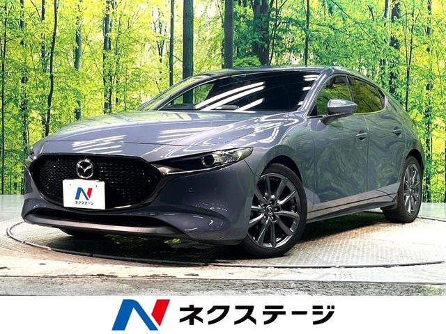 MAZDA　マツダ３ファストバック　1/43　マシーングレープレミアムメタリック 1/43 MAZDA3 FASTBACK (2019) マシーングレープレミアム