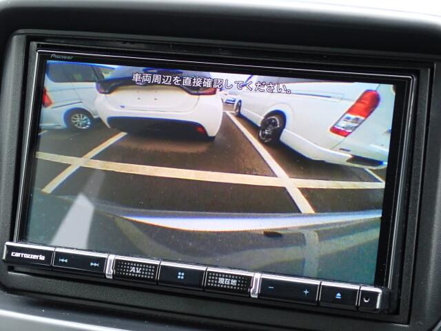 バックカメラも搭載しております。