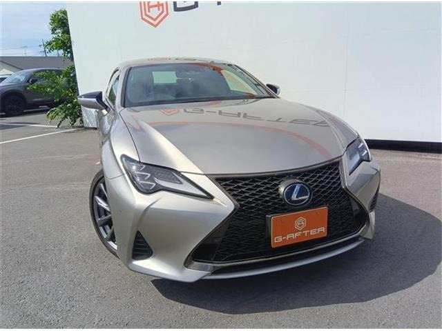 RC(レクサス) 300h Fスポーツ　三眼LED黒革シート純正ナビ地デジ衝突軽減 中古車画像