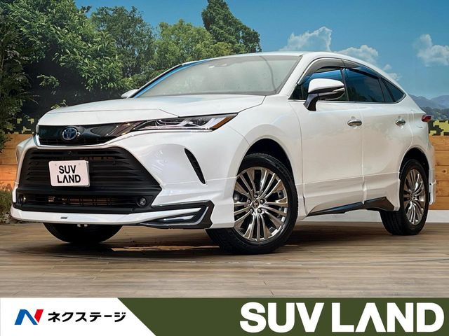 トヨタ ハリアー ホワイト 80系 ハリアー LXカラードフロントスポイラー メーカー塗装品