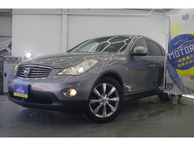 スカイラインクロスオーバー（日産）3.7 370GT FOUR 4WD　自社分割/10年保証/ディーラー車/事故無/BO 中古車画像