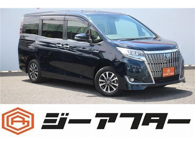 エスクァイアハイブリッド(トヨタ) 1.8 Gi プレミアムパッケージ　後期型純正10型ナビTV後席モニター両側電動 中古車画像