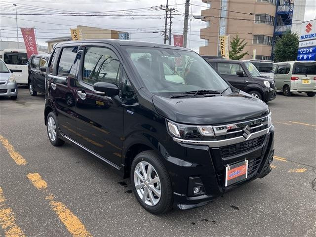 スズキ ワゴンRカスタムZ ハイブリッド(HYBRID) ZX 4WD 届出済未