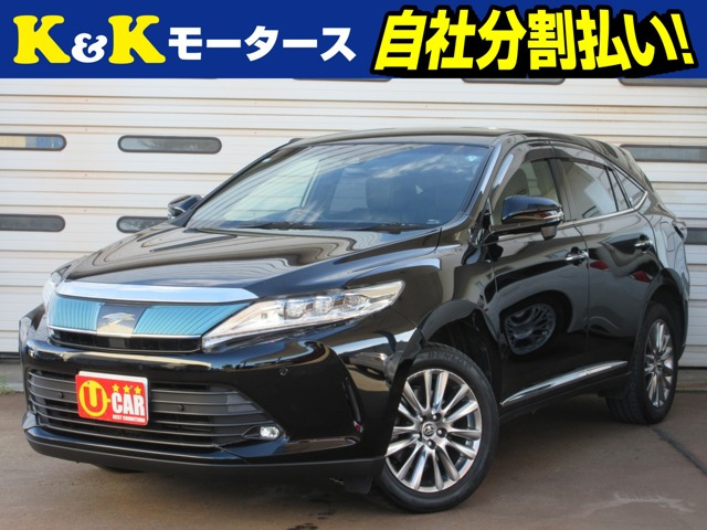 ハリアー(トヨタ) 2.0 プレミアム 4WD　純正9インチナビ Bluetooth接続 地デジTV 中古車画像