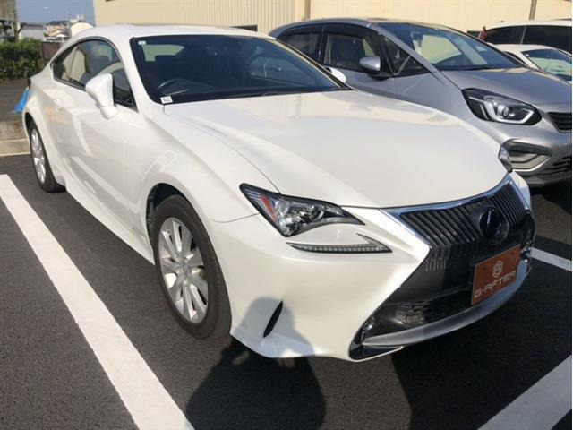 RC（レクサス）350　サンルーフ黒革OP衝突軽減メーカーナビTV 中古車画像