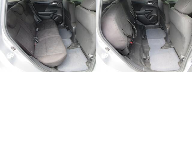 2列目シートは跳ね上げ可能なタイプなので、高さのある荷物も安心して詰め込めます。女性の方でも簡単に操作出来るのでご安心下さい。