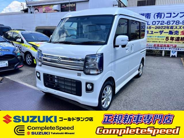 エブリイワゴン(スズキ) PZターボ ハイルーフ 届出済み未使用車 中古車画像