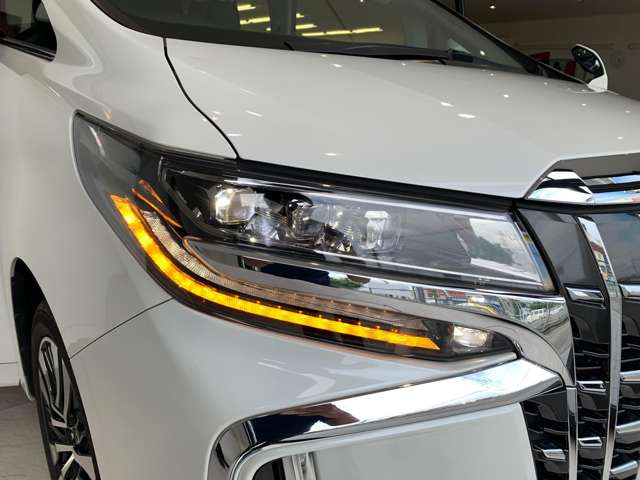 三眼LEDヘッドライト&シーケンシャルウィンカー(流れるウィンカー)&AHS(アダプティブ・ハイビーム・システム)・LEDフォグランプ付き!!