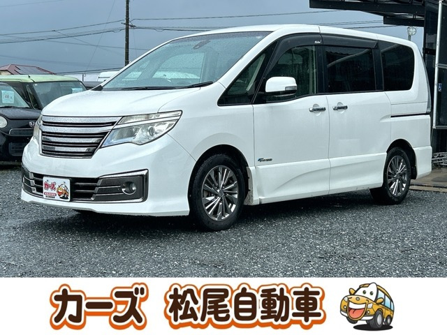 セレナ(日産) 2.0 ライダー ブラックライン S-HYBRID　保証12ヵ月・走行無制限 ナビ Bカメラ 中古車画像