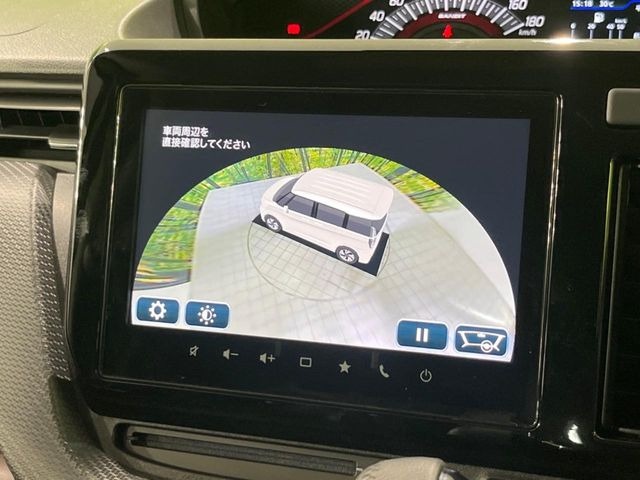 【全方位モニター用カメラ】専用のカメラにより、上から見下ろしたような視点で360度クルマの周囲を確認することができます☆死角部分も確認しやすく、狭い場所での切り返しや駐車もスムーズに行えます。