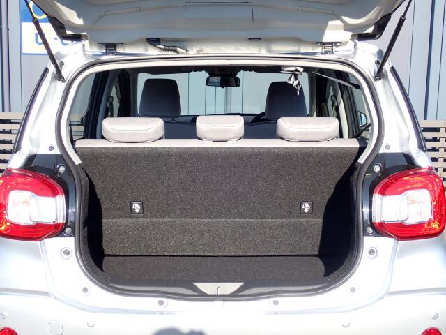 通常時のラケッジスペースです!大きな開口で荷物の乗せ降ろしも楽に行えます。