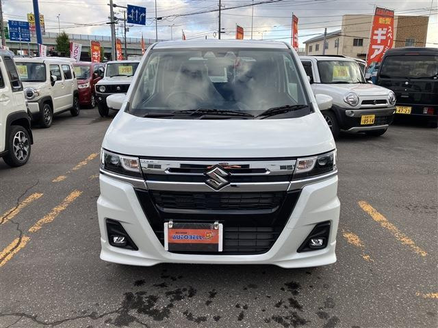 スズキ ワゴンRカスタムZ ハイブリッド(HYBRID) ZX 4WD 届出済未