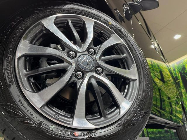 【純正14インチアルミホイール】外観にマッチした純正アルミホイールを装着しております。各種社外アルミホイールや、スタッドレスタイヤも取扱いしております。是非ご相談ください♪