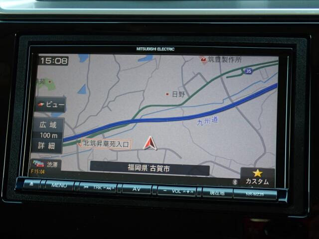 ナビ装備で知らない場所もあっという間に検索♪ちょっとしたお出かけや旅行もこれでばっちりですね。