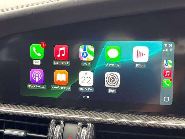 ��Apple Car Play:�X�}�z�Ƃ̗L���ڑ��ŁA�i�r�E�I�[�f�B�I�Đ��ȂǃX�}�z�̃A�v���@�\����ʂł��g����֗��@�\�ł�!