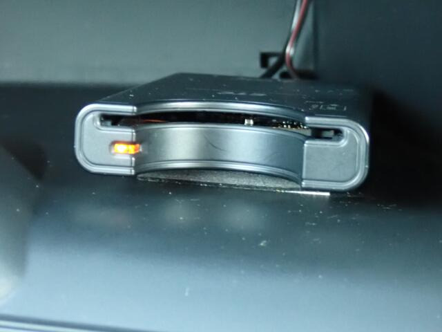 ETCも装備しています。ノンストップで料金所を通過できます。うれしい装備ですよね。