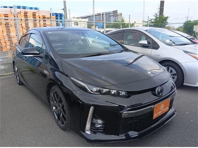 プリウスPHV(トヨタ) 1.8 S ナビパッケージ GR スポーツ　純正11.6型ナビBカメラTV専用半革プリクラ 中古車画像