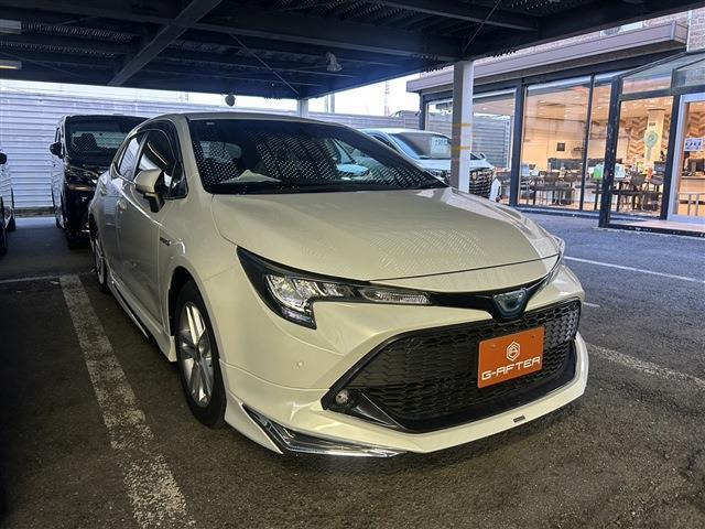 カローラスポーツ(トヨタ) 1.8 ハイブリッド G　モデリスタエアロ純正9型ナビBカメラTV 中古車画像