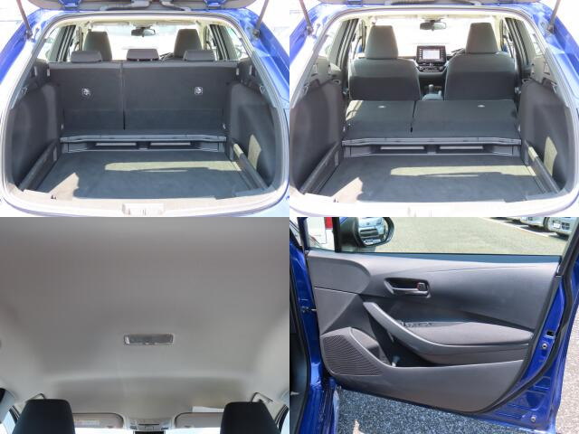 シートを倒せば、ラゲッジスペースがこんなにも広くなりますよ♪