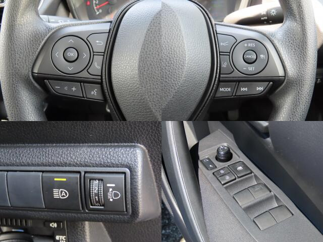 クルーズコントロールを装備していますので、高速道路などでアクセルペダルを踏まずに車速を一定に保つことが可能です