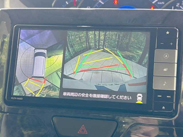 【パノラマモニター】専用のカメラにより、上から見下ろしたような視点で360度クルマの周囲を確認することができます☆縦列駐車や幅寄せ時に活躍してくれます♪