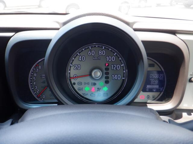 メーターパネルも知りたい情報が一目瞭然ですね。