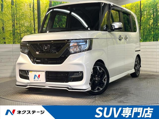 ホンダ　N-BOX カスタムGターボ　愛知県発 ホンダ N-BOX カスタム 2017年モデル G EX ターボ Honda SENSING