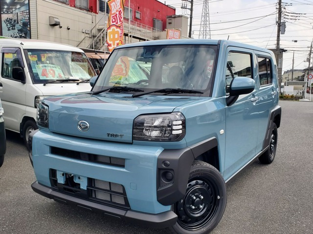 タフト（ダイハツ）X 4WD　届出済未使用車 衝突軽減ブレーキ バックカ 中古車画像