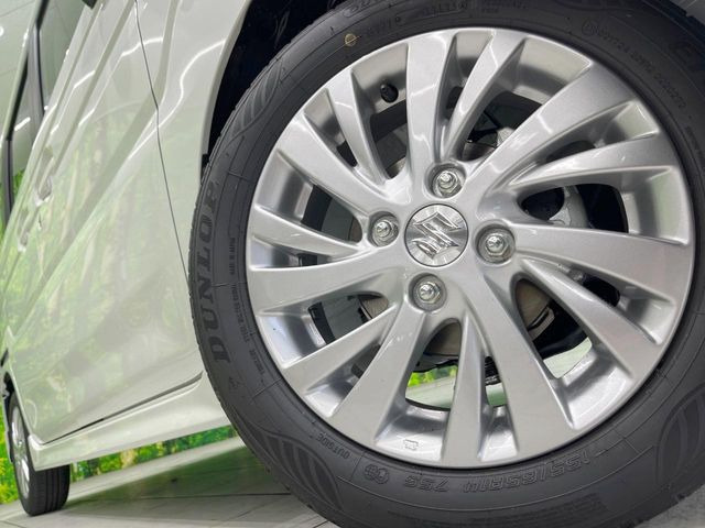 【純正14インチアルミホイール】外観にマッチした純正アルミホイールを装着しております。各種社外アルミホイールや、スタッドレスタイヤも取扱いしております。是非ご相談ください♪