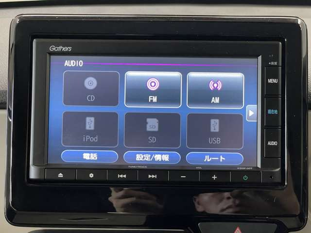 純正ナビ、社外ナビなども取り付け可能です!大きなサイズのナビを付けたい方はお気軽にお尋ねください!!